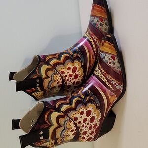 Nomad Rain Boots Cowboy Western Pointed Toe